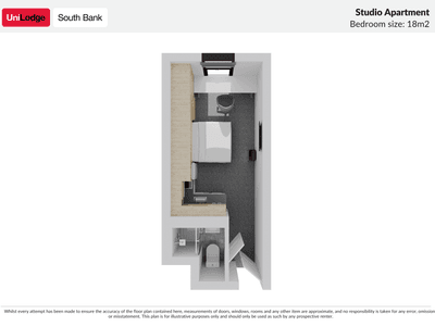 UniLodge South Bank - Studio apartment - web