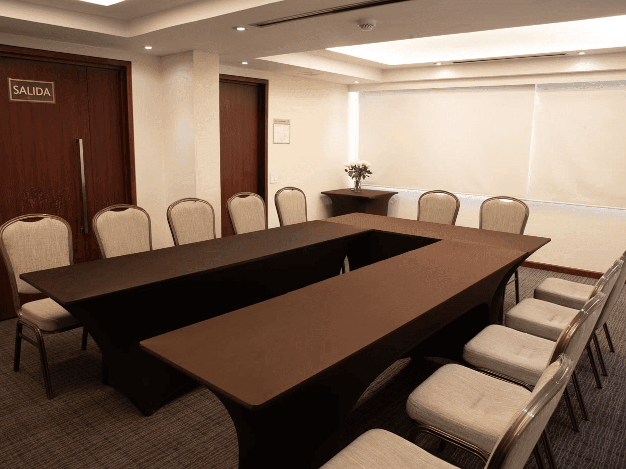 Las Aguas 3 meeting room Arranged in Bogota Plaza Hotel