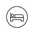 Icon of bed at Federal Hotels International