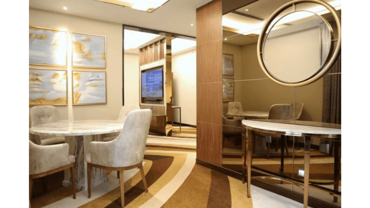 Bedroom & Tv lounge in the Family Terrace at Sunway Resort