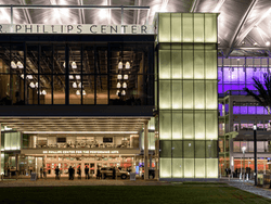 Exterior view of Phillips Center, Rosen Inn at Pointe Orlando