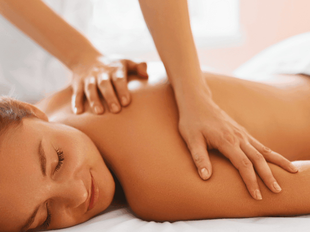 Relaxing back massage at the Wellness Getaway Special at the NOI Hotels Puma Lodge in Chile.
