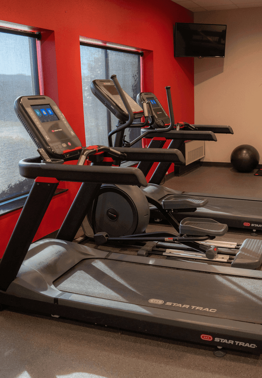 Excercise equipment in Fitness Center at Hotel 620 Hagerstown