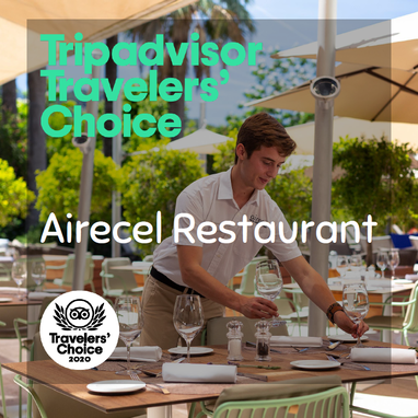 Tripadvisor award Airecel Restaurant 2020