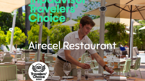 Tripadvisor award Airecel Restaurant 2020