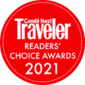 2021 Travelers' reader Choice award logo at Hotel Eclat Beijing