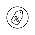 Icon of a discount used by Federal Hotels International