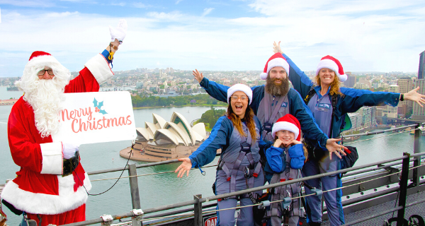 BridgeClimb - Santa at the Summit