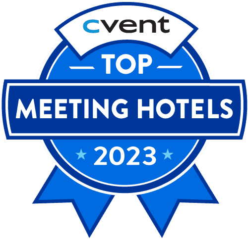 CVENT 2023 Top Meeting Hotels Logo used at The Diplomat Resort