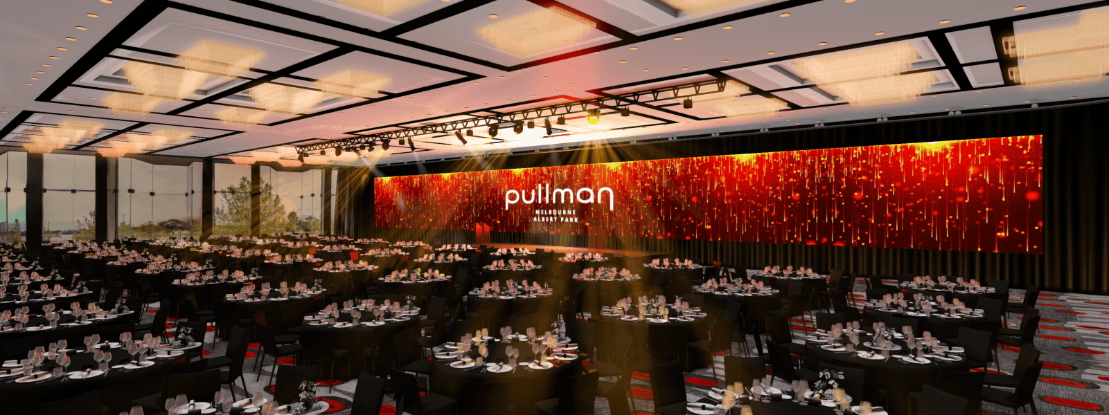Grand Ballroom at Pullman Melbourne Albert Park