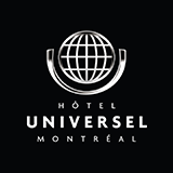 Hotel Universel Montreal logo.