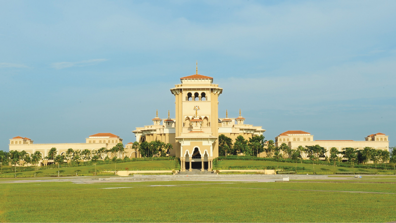 Landscape view of Dataran Mahakota, Kota Iskandar near Sunway Hotel Big Box
