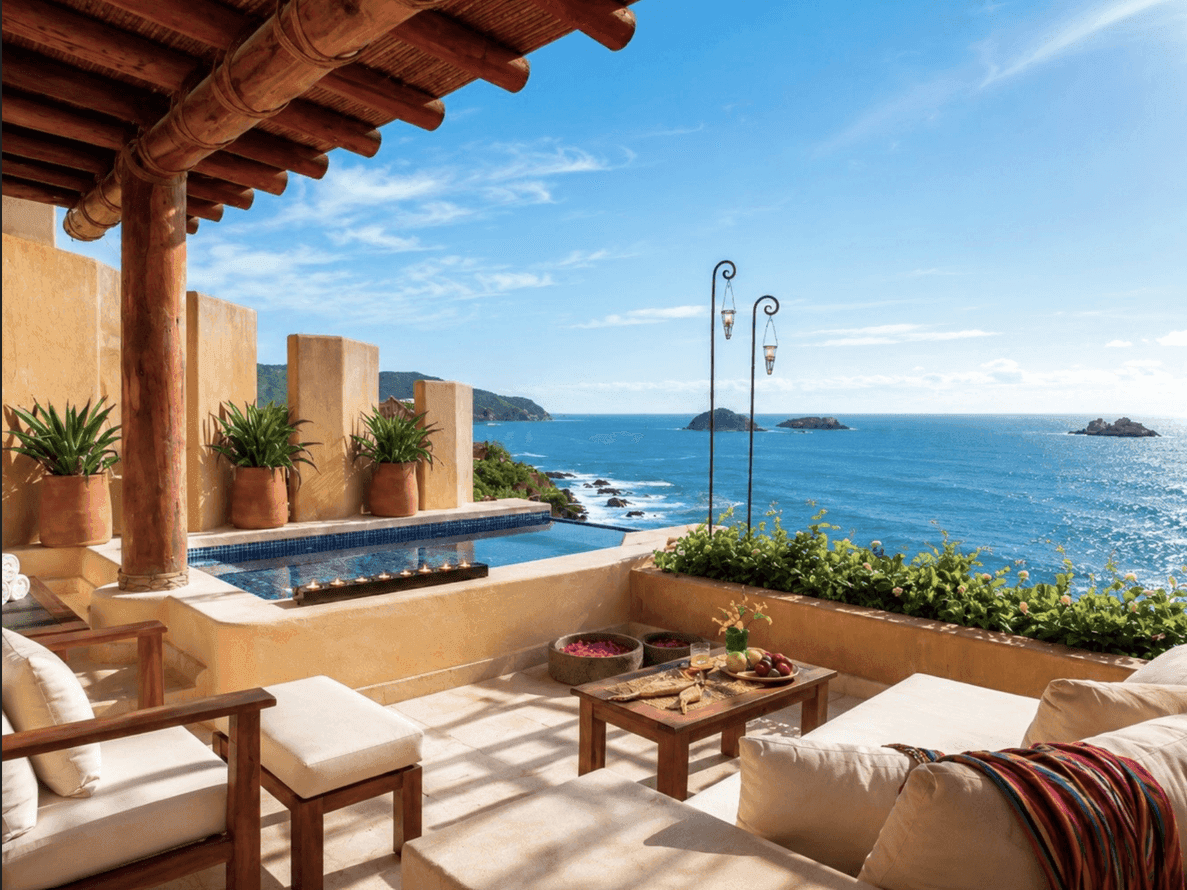 All suites with Ocean front view