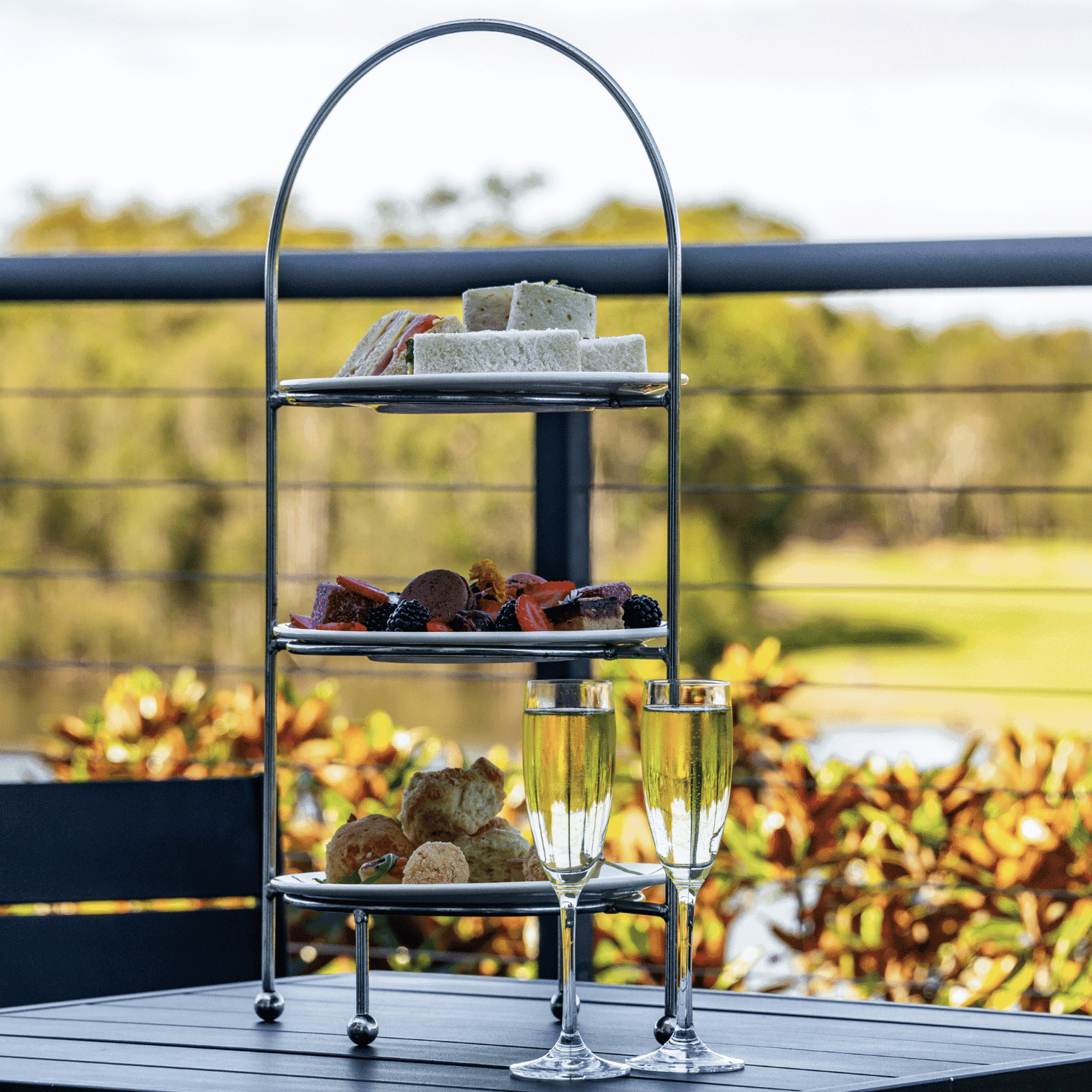 High tea buffet voucher poster at Mercure Kooindah Waters