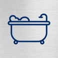 Vector icon of a Bath used at Hotel Dann Carlton Medellin