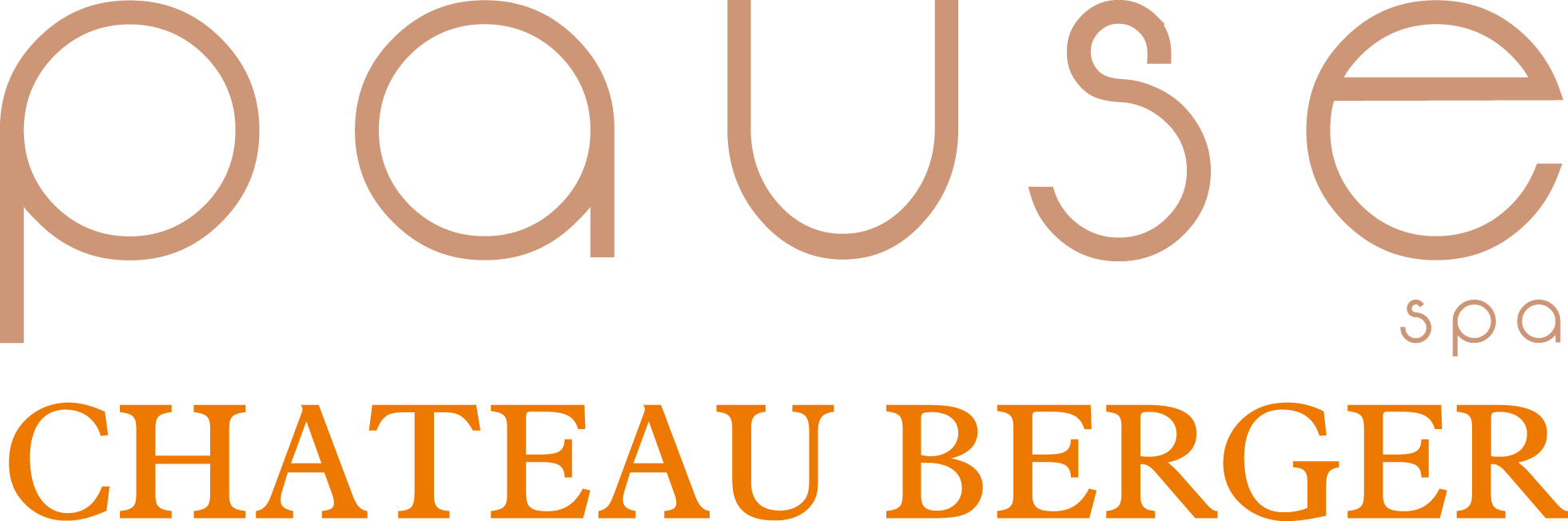 Pause Spa Chateau Berger logo used at Paramount Hotel Dubai