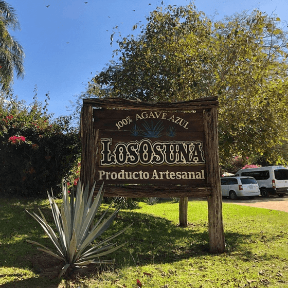 Entrance to the Los Osuna Distillery, Viaggio Resort Mazatlan