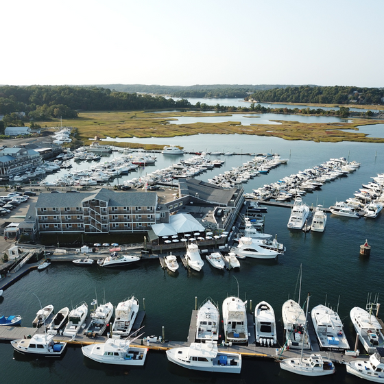 Boats parked in harbour near Beauport Hotel Gloucester