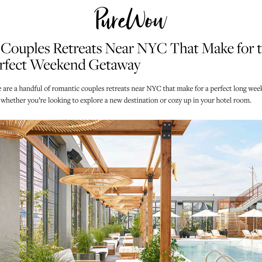Article about The Rockaway Hotel in Purewow news by Hannah