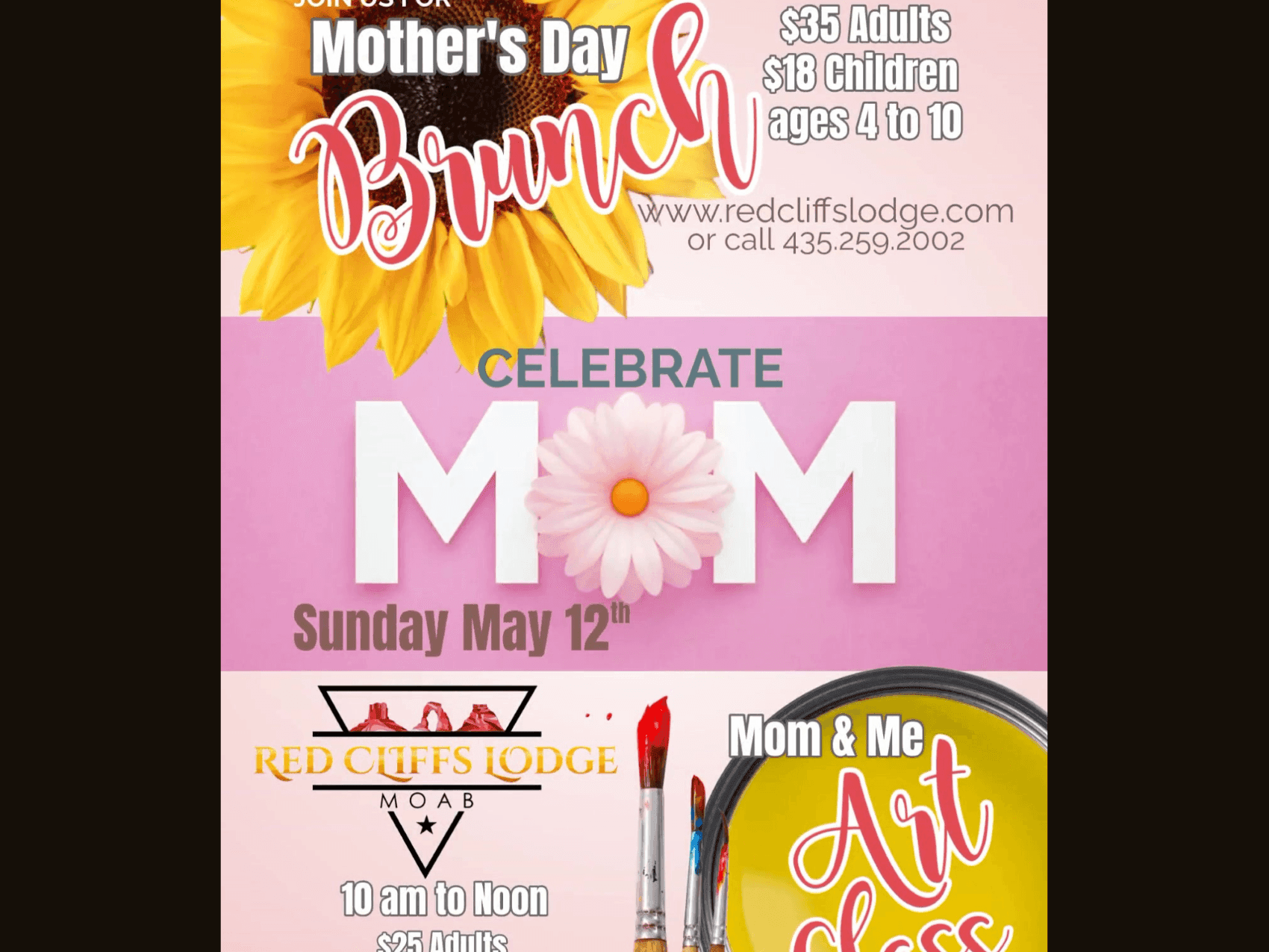 Celebrate Mom at Red Cliffs Lodge