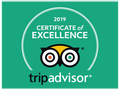 TripAdvisor award of excellence 2019 for Terra Nova Suite hotel