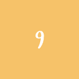 Yellow background with the number 9 poster used at Hotel Grand Chancellor
