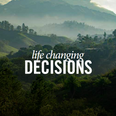 Life changing decisions banner used at Porta Hotel del Lago