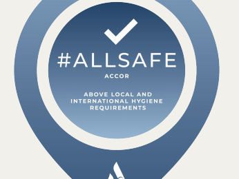 Allsafe Logo at Pullman Bunker Bay Resort