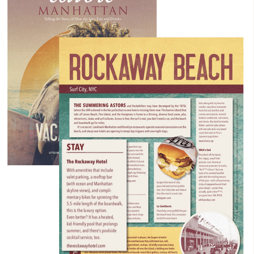 Article about Rockaway Hotel and beach as good resort in NYC