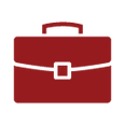 A vector icon used for briefcase at Artmore Hotel