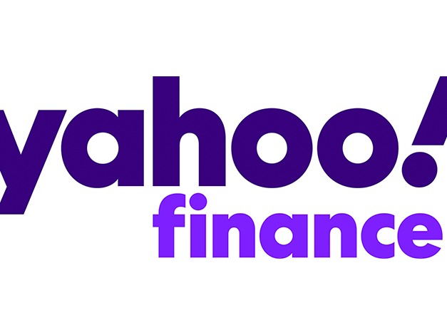 Yahoo Finance logo at Gansevoort Meatpacking NYC