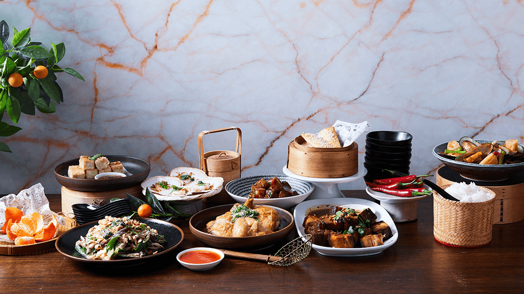 Inviting array of diverse Asian-inspired dishes and small bites at CHU Restaurant by China Doll in Novotel Sydney