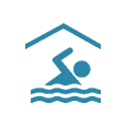 Diamond Resorts Sahara Sunset Indoor Swimming Symbol on White Ba