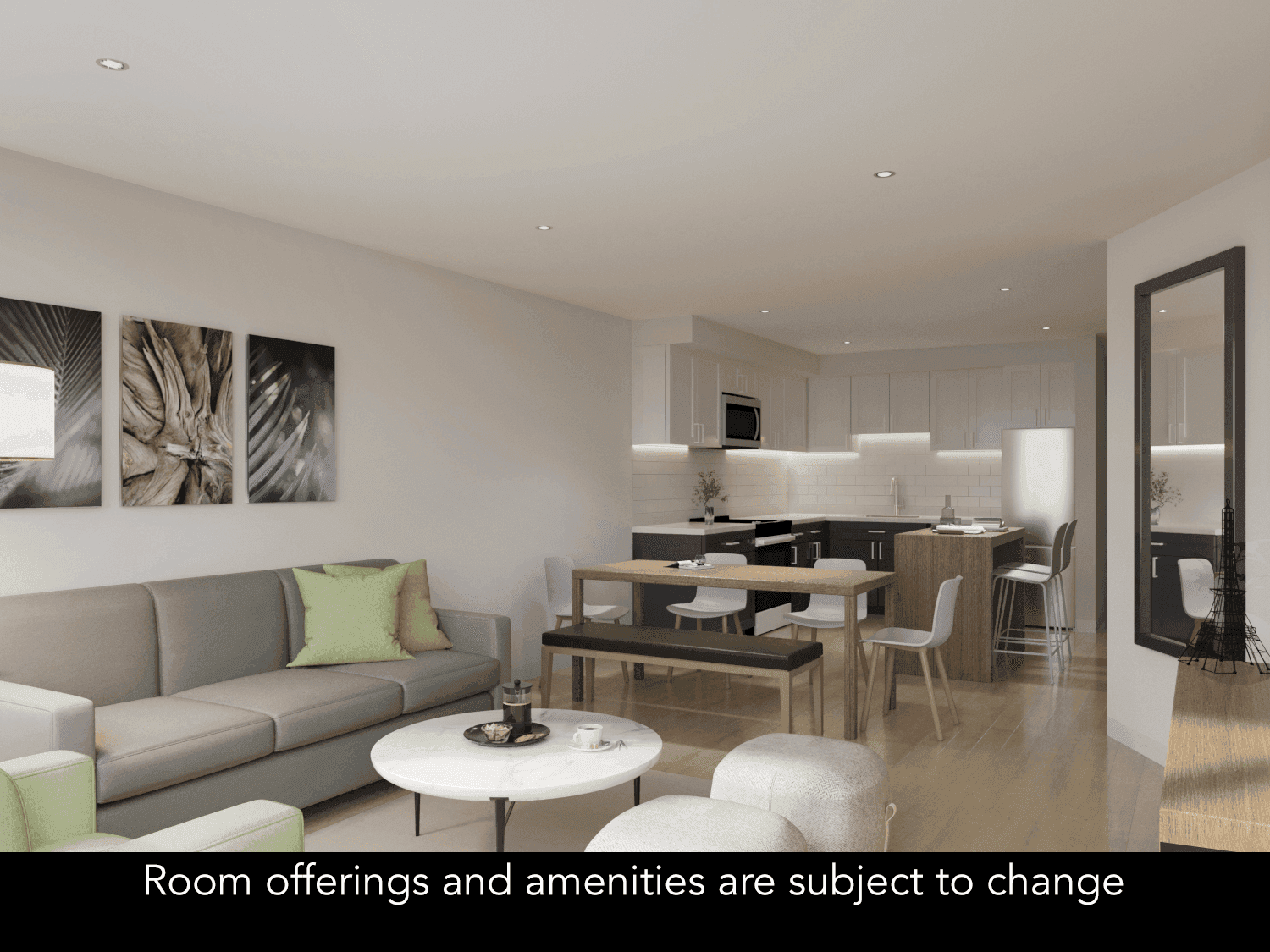 Living area of 3 Bedroom Premium Suite, Legacy Vacation Resorts