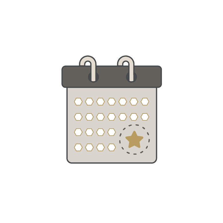 Vector calendar image