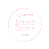 OpenTable Diners\' Choice award badge used at Arlington Resort Hotel & Spa