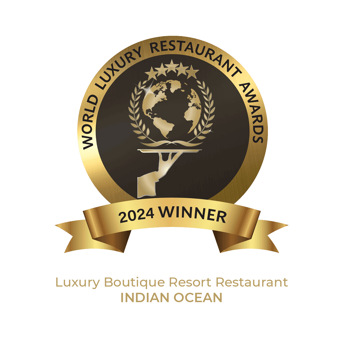 World Luxury Restaurant Awards 2024 Winner at Grand Park Kodhipparu Maldives