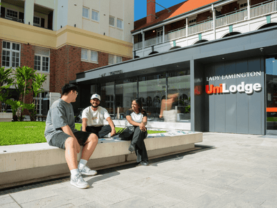 UniLodge Herston Outside Entrance