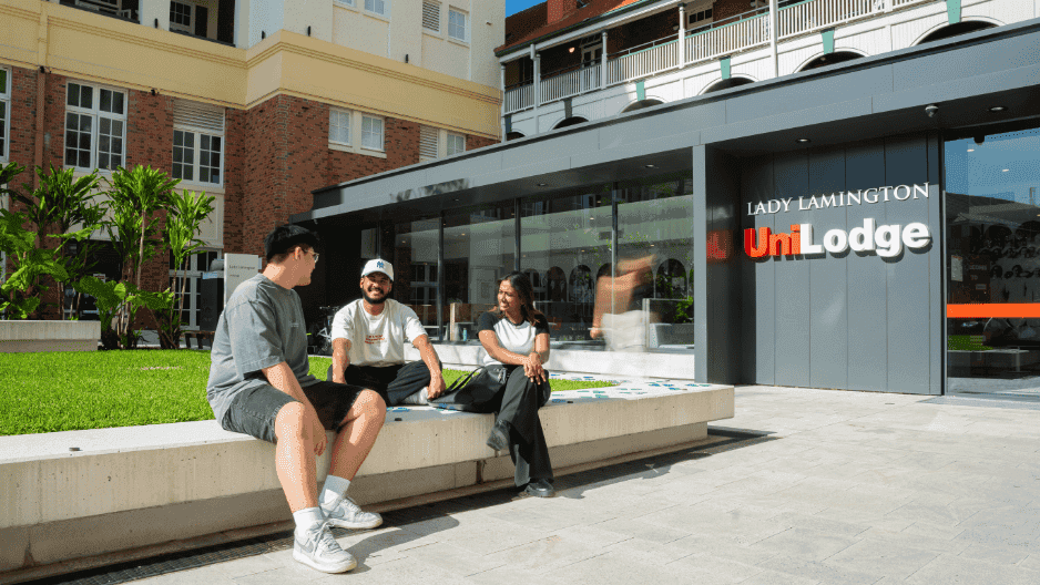 UniLodge Herston Outside Entrance