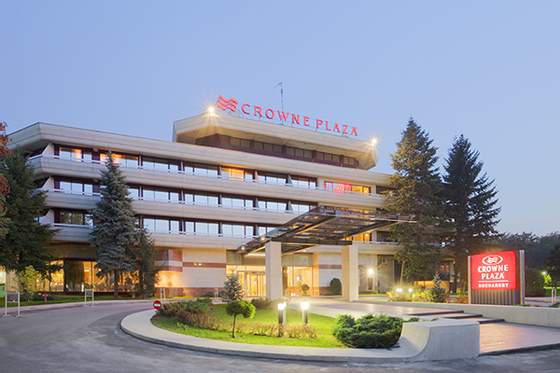 An Exterior view of the Hotel at Crowne Plaza Bucharest