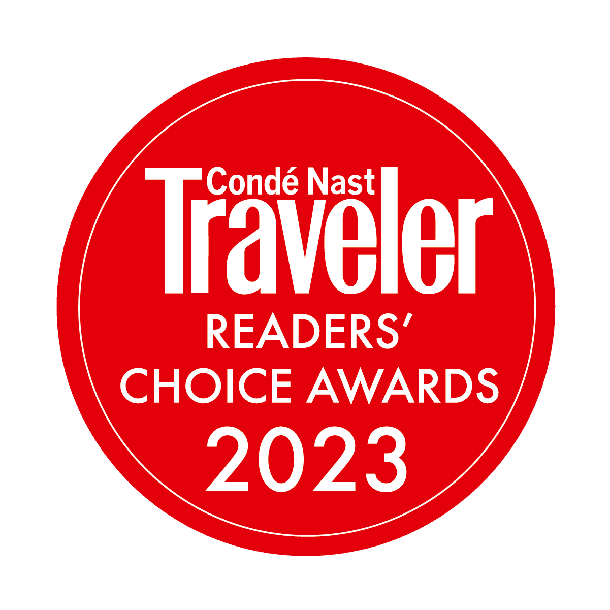 Conde Nast Traveler Award