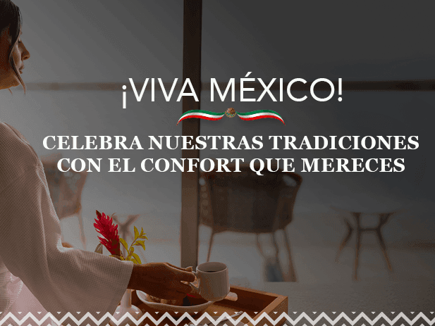 Cartel 'Celebra nuestras tradiciones con la comodidad que mereces' en Guadalajara Plaza