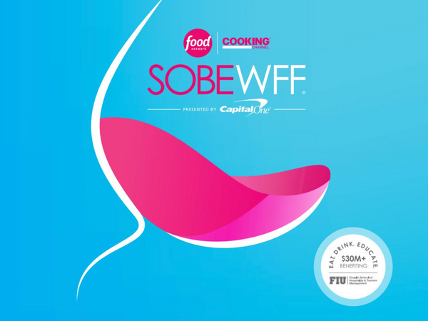 The South Beach wine and food festival poster