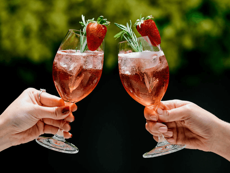 Strawberry Yuzu Cocktail