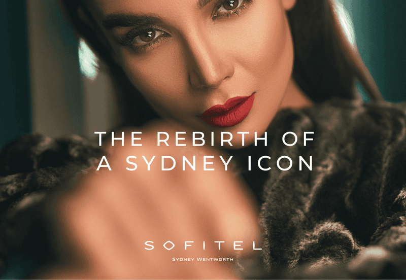 Poster of Rebirth of a Sydney used at Sofitel Sydney Wentworth