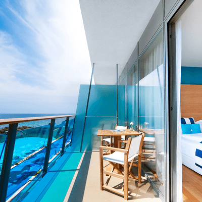 Terrace, Seaside Deluxe Room, Falkensteiner Hotel & Spa Ladera