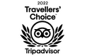 Logo of Traveller' Choice TripAdvisor used at Liebes Rot Flueh