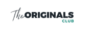 Logo The Originals Club en noir et vert sur fond noir chez The Originals Hotels