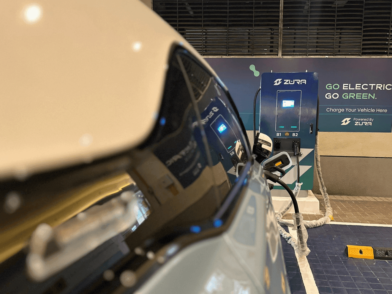 ev charger one world hotel