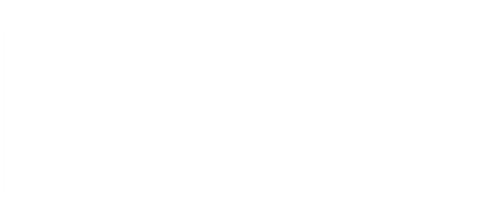 Official logo of Outback Lakeside Vacation Home in white